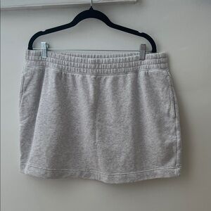 Aerie Heather Gray Lounge Skirt